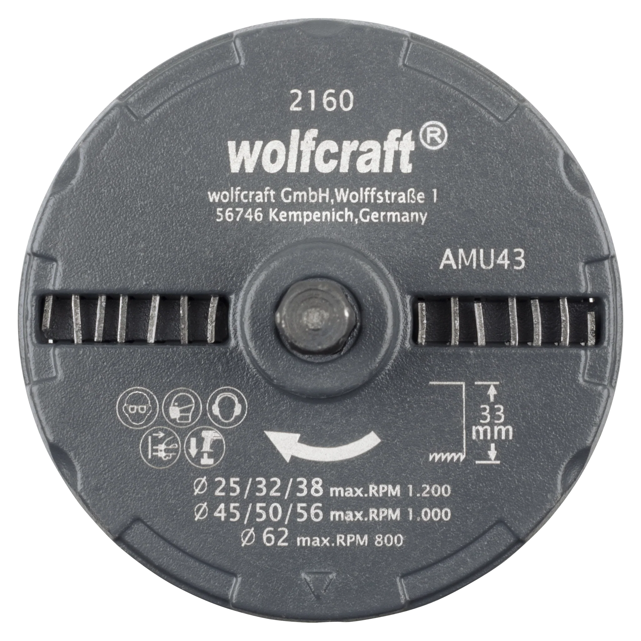 MehrkranzlochsĂ€ge Professional, Ă 25â62 mm - Image 4