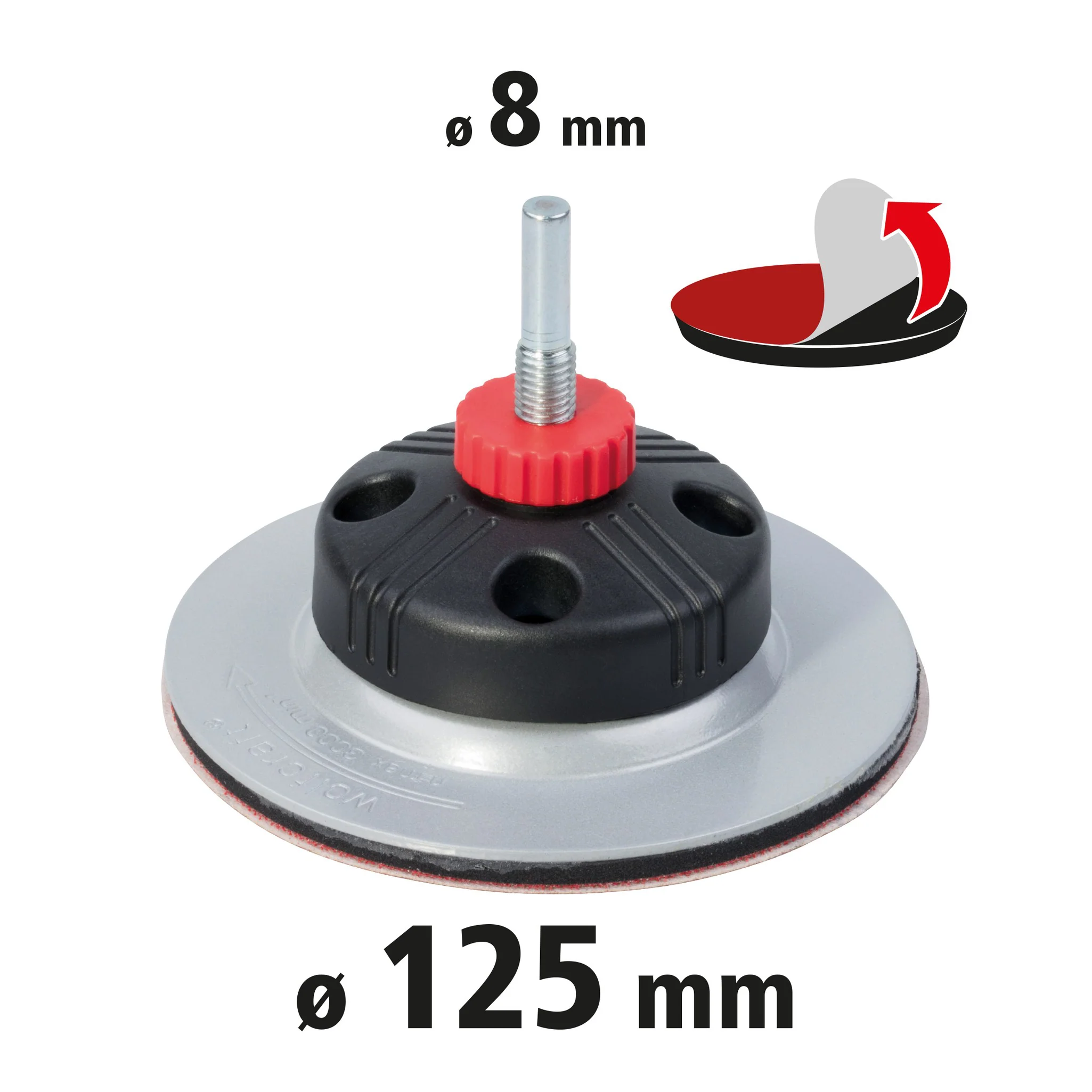 Kombischleifer fixoflex, Ø 125 mm - Image 4