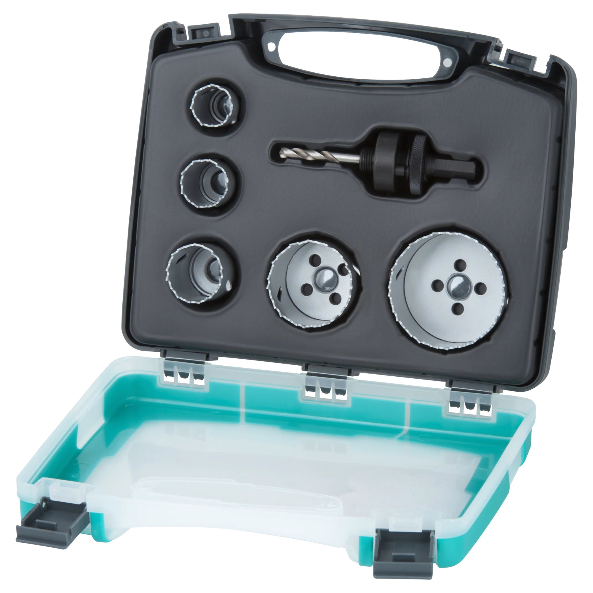 Bi-Metall-LochsÀgeneinsatz-Set Elektro und SanitÀr, 6-tlg.