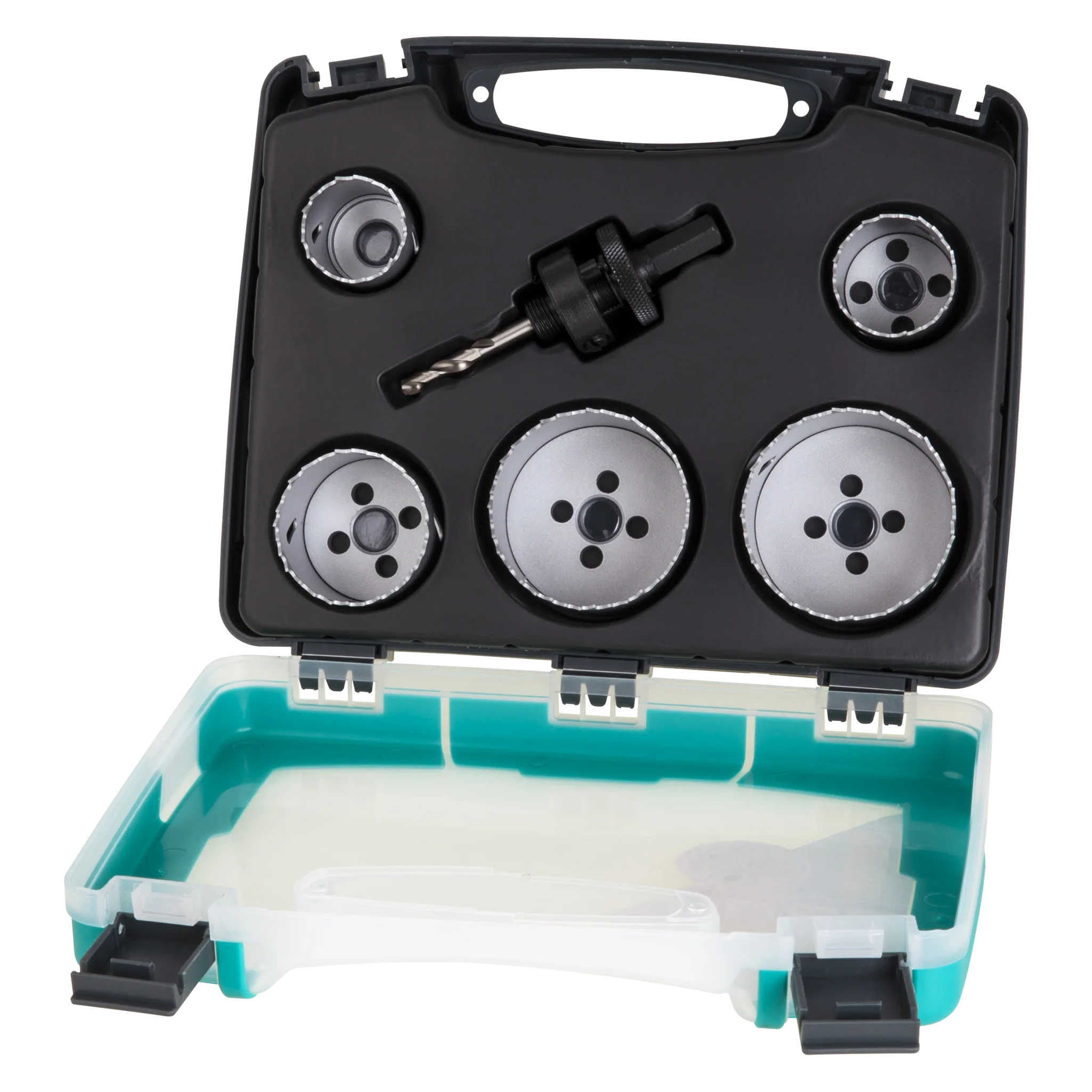 Bi-Metall-LochsÀgeneinsatz-Set Elektro und SanitÀr, 6-tlg.