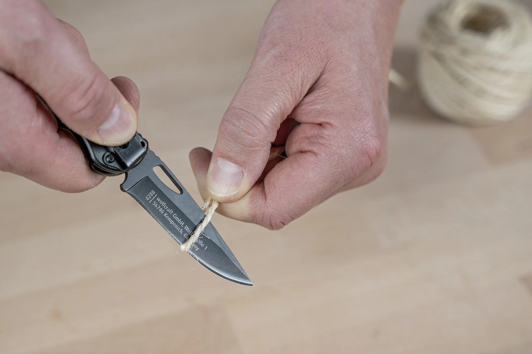Freizeitmesser mit klappbarer, glatter Klinge - Image 4