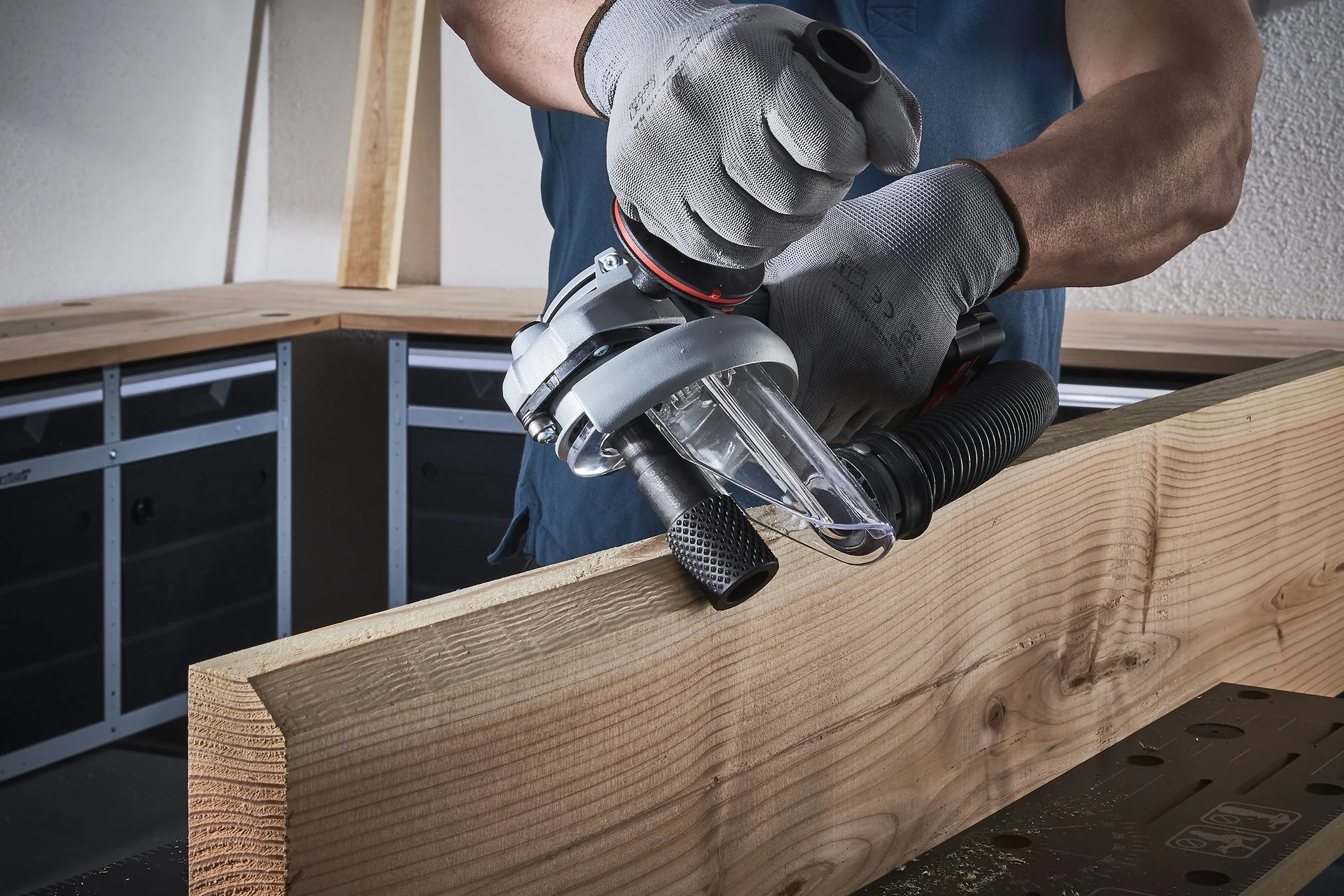 Holzbearbeitungsset für Winkelschleifer, 4-tlg. - Image 2