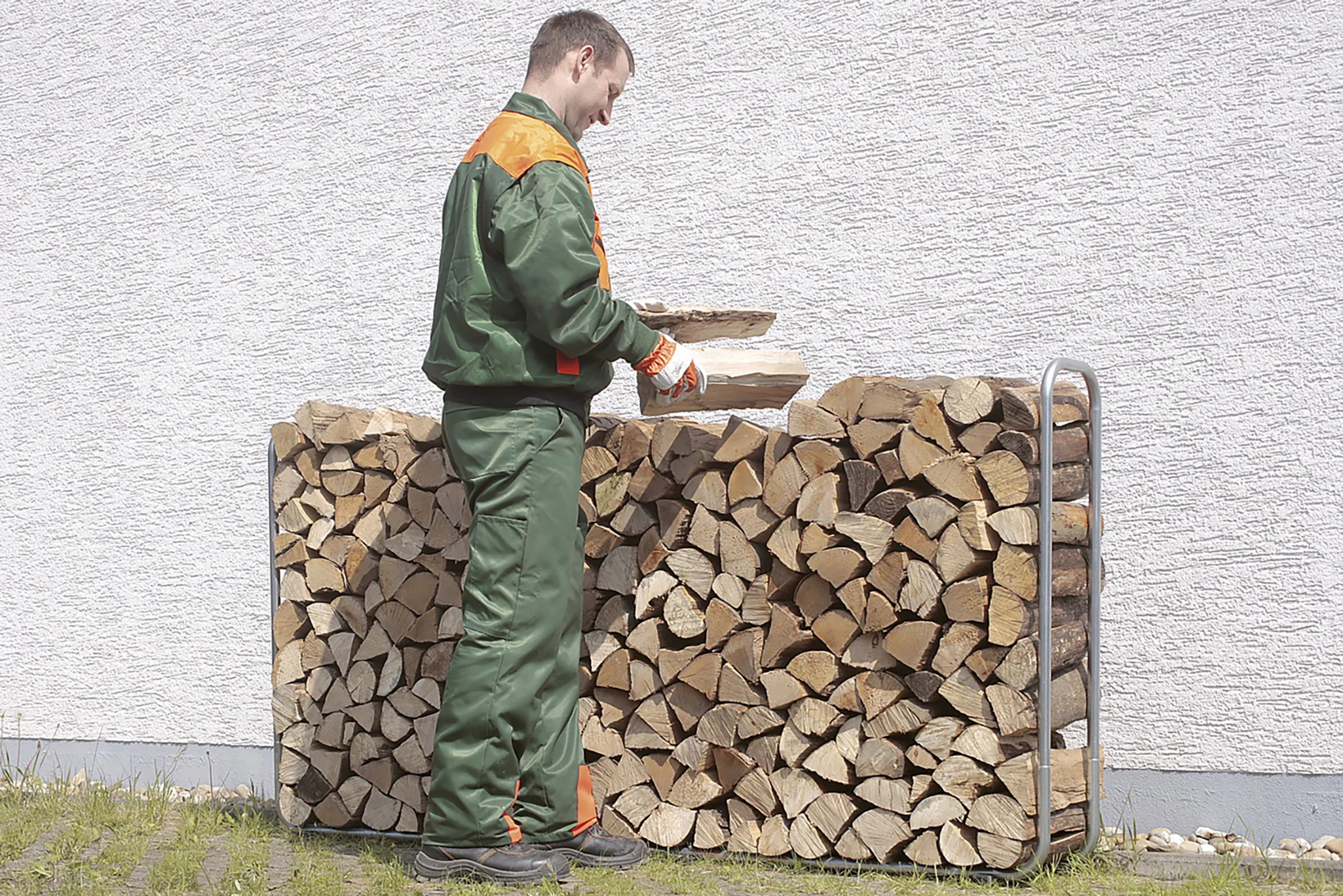 Stapelhilfe für Brennholz - Image 3