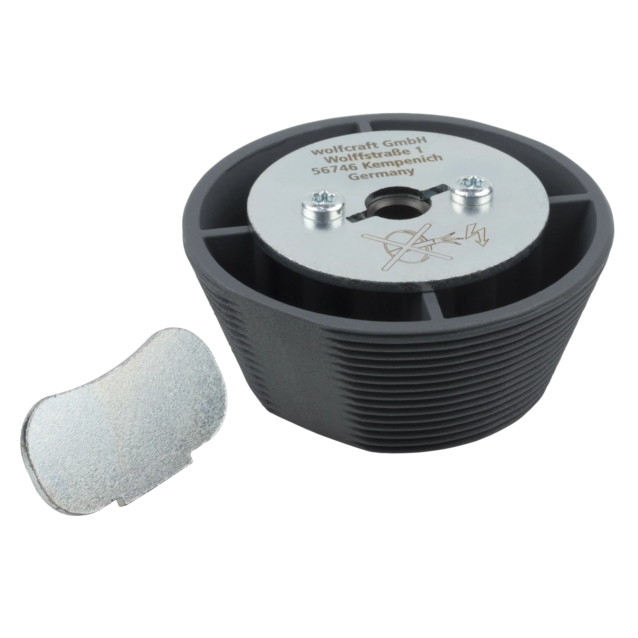 Aufbohrhilfe fĂŒr LochsĂ€gen, Ă 54â70 mm