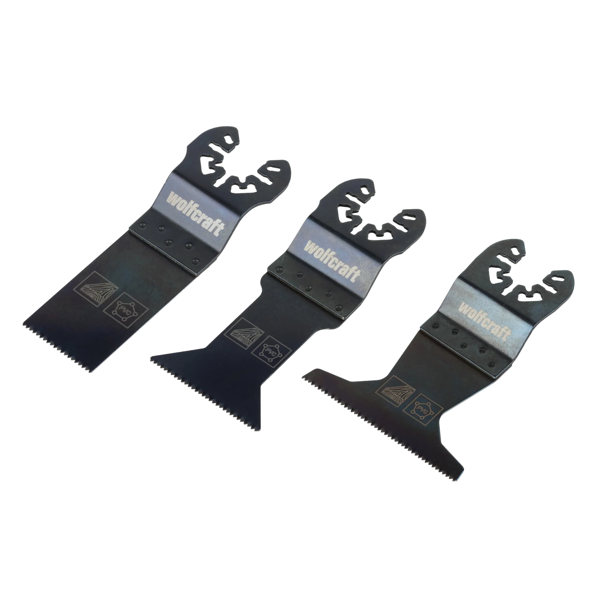 Vibrationssägen-Set für Trockenbau Standard 3-tlg., Universal-Aufnahme