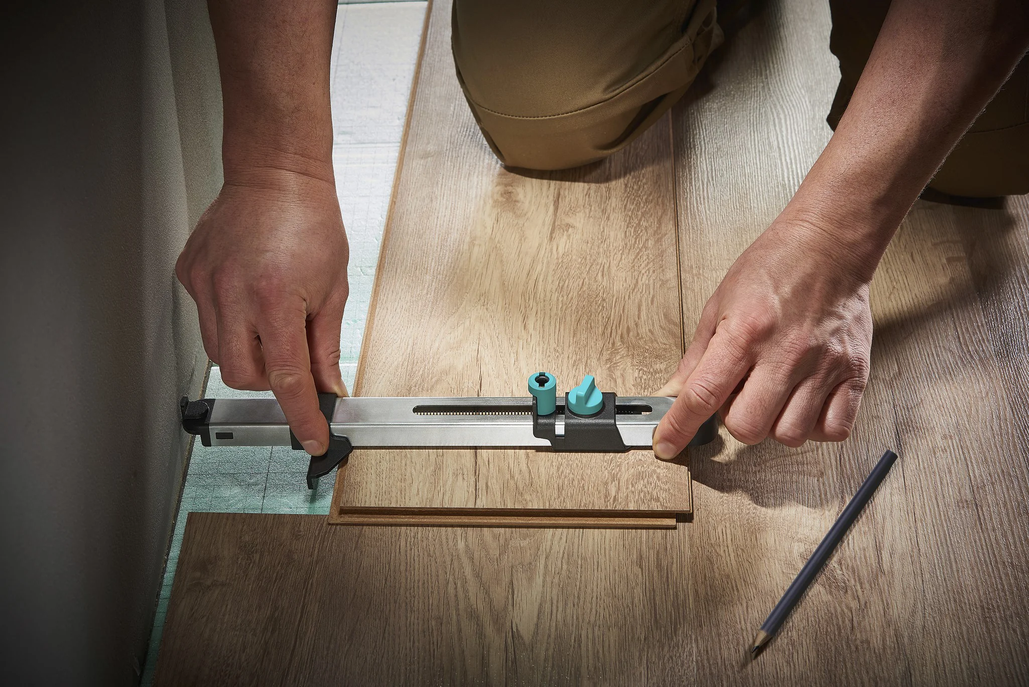 Projekt-Set Winkel übertragen und Laminat einpassen - Image 2